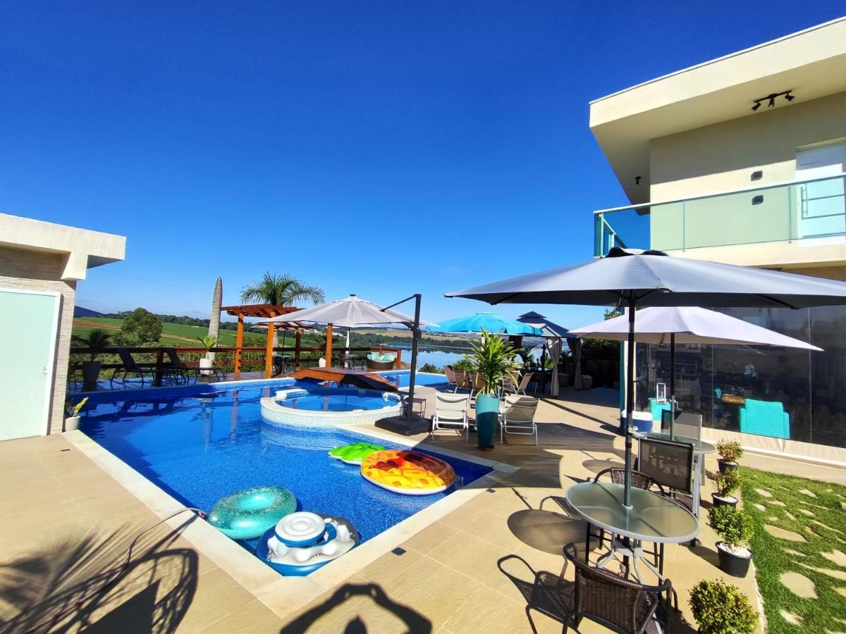 Chacara Arena Jk Com Piscina Integrada Com Sauna E Hidromassagem อีบิวนา ภายนอก รูปภาพ