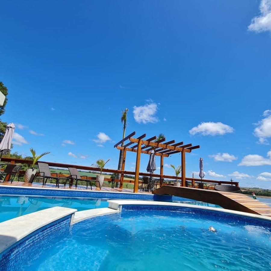Chacara Arena Jk Com Piscina Integrada Com Sauna E Hidromassagem อีบิวนา ภายนอก รูปภาพ