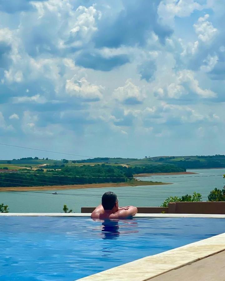 Chacara Arena Jk Com Piscina Integrada Com Sauna E Hidromassagem อีบิวนา ภายนอก รูปภาพ