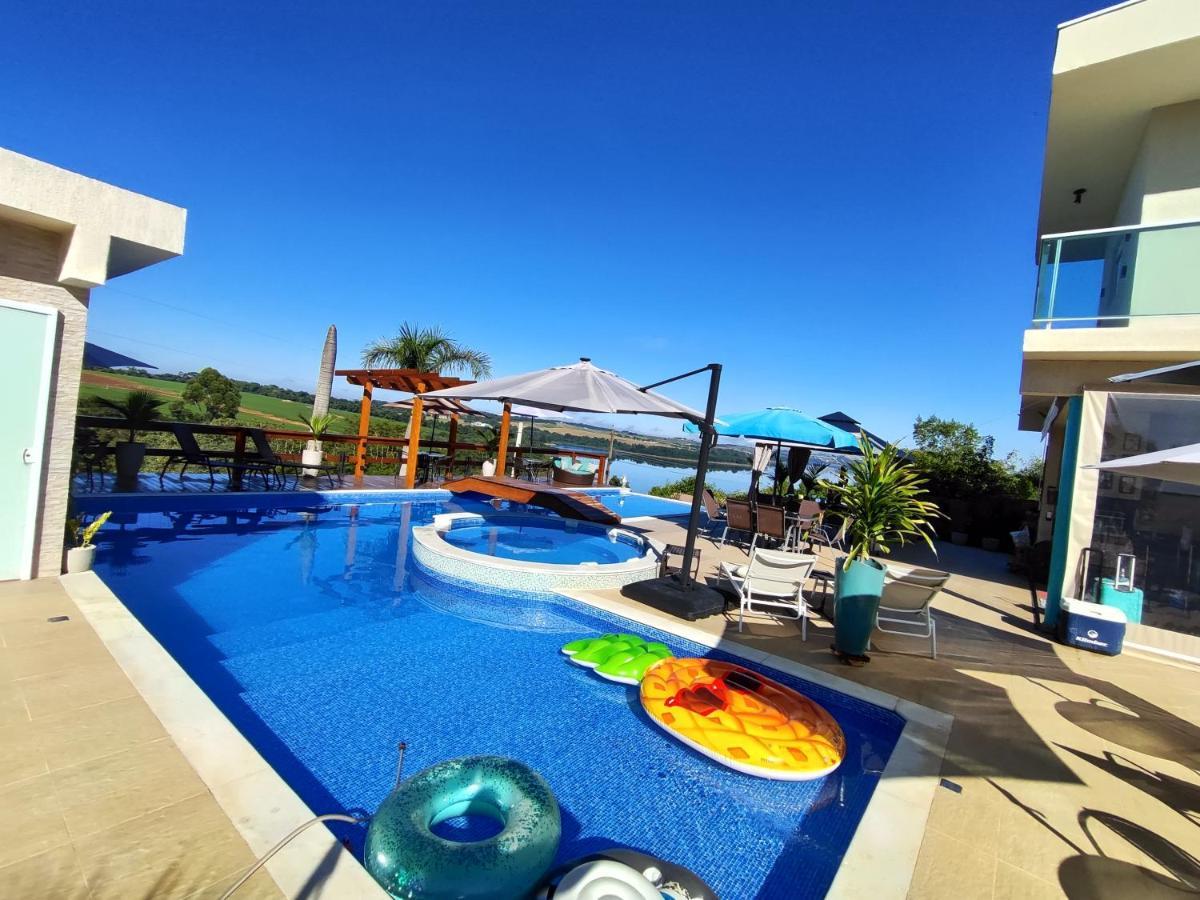 Chacara Arena Jk Com Piscina Integrada Com Sauna E Hidromassagem อีบิวนา ภายนอก รูปภาพ