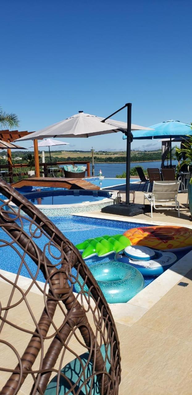 Chacara Arena Jk Com Piscina Integrada Com Sauna E Hidromassagem อีบิวนา ภายนอก รูปภาพ
