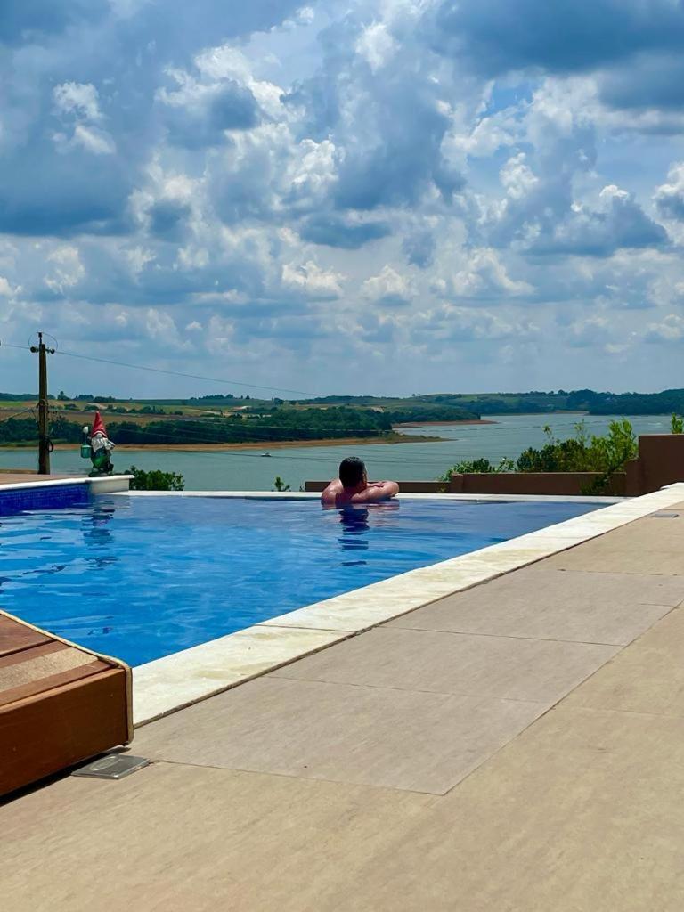Chacara Arena Jk Com Piscina Integrada Com Sauna E Hidromassagem อีบิวนา ภายนอก รูปภาพ
